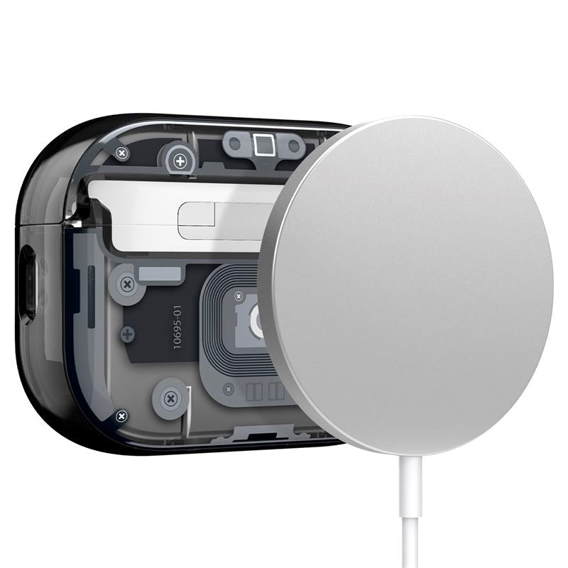 Apple AirPods Pro (3rd Gen.) Spigen Ultra Hybrid Case - MagSafe Compatible - Black