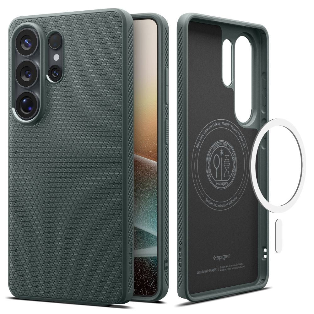 Samsung Galaxy S26 Ultra Spigen Liquid Air Case - MagSafe Compatible - Green