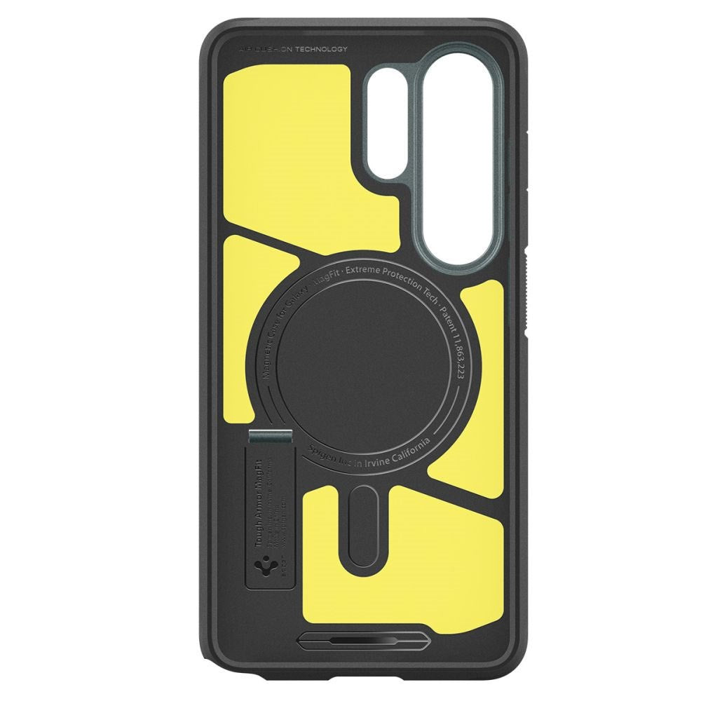 Samsung Galaxy S26 Ultra Spigen Tough Armor Hybrid Case with Kickstand - MagSafe Compatible - Green