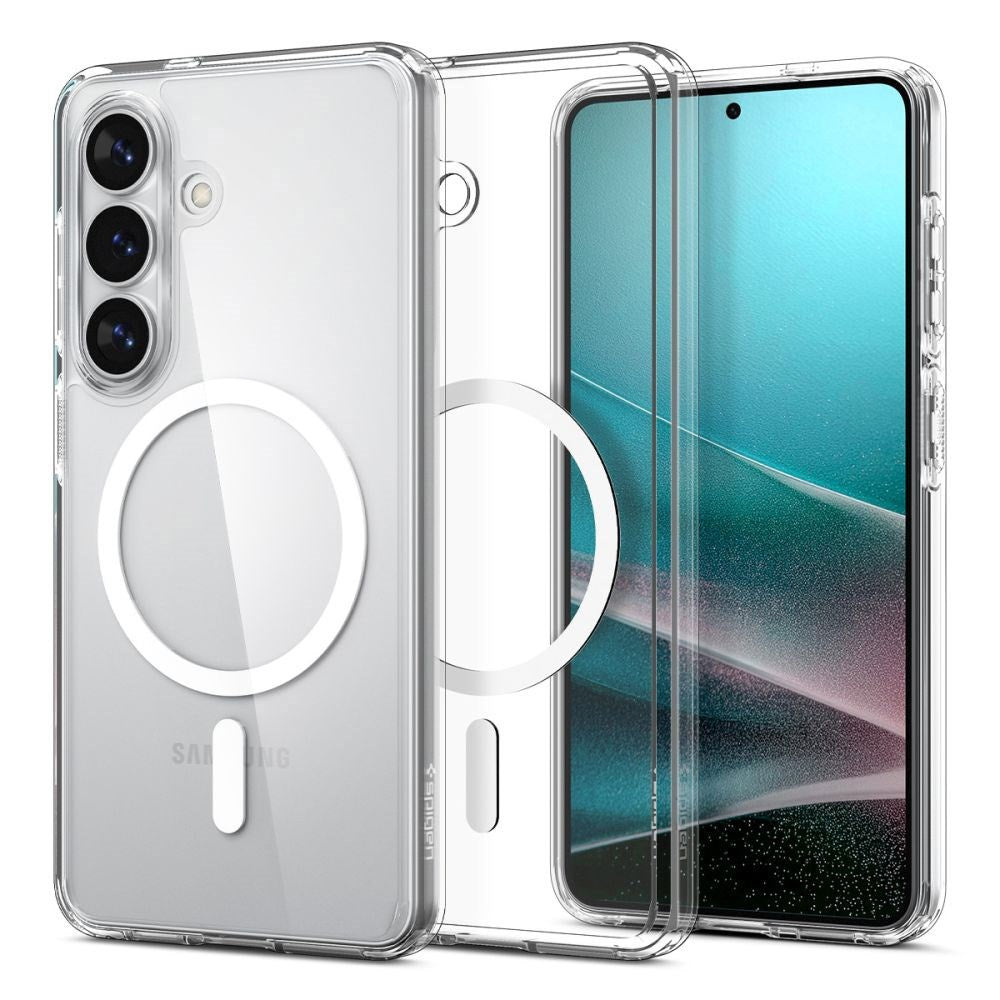 Samsung Galaxy S26 Spigen Ultra Hybrid Case - MagSafe Compatible - Transparent