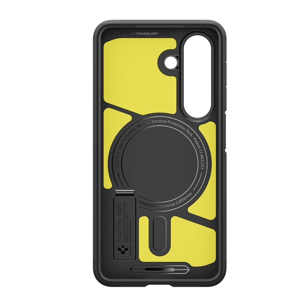 Samsung Galaxy S26 Spigen Tough Armor Hybrid Case with Kickstand - MagSafe Compatible - Black
