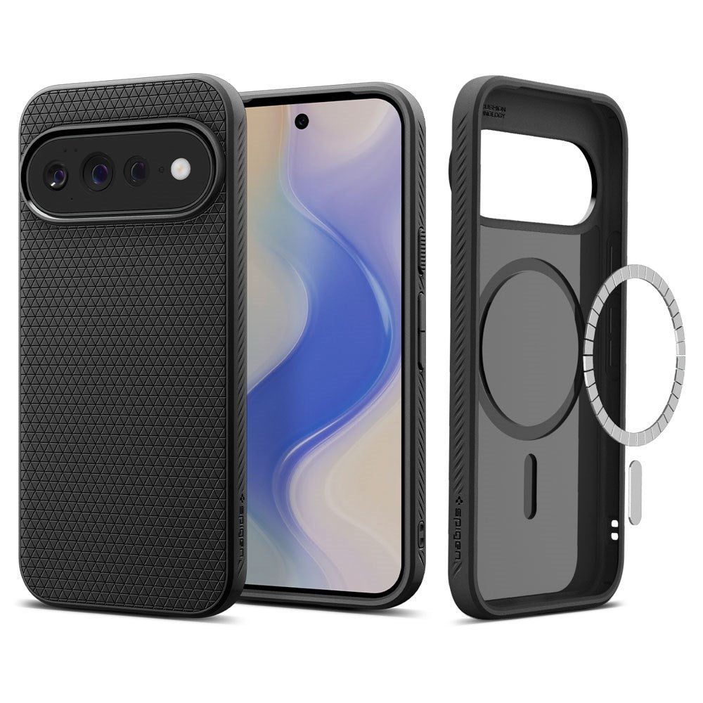 Google Pixel 11 Pro XL Spigen Liquid Air Case - MagSafe Compatible - Black