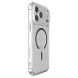 iPhone 18 Pro / 17 Pro Spigen Ultra Hybrid Case - MagSafe Compatible - Transparent / Grey