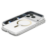 iPhone 18 Pro Max / 17 Pro Max Spigen Ultra Hybrid Case - MagSafe Compatible - Transparent / Gold