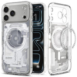 iPhone 18 Pro Max / 17 Pro Max Spigen Ultra Hybrid Case - MagSafe Compatible - Transparent / White
