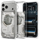 iPhone 18 Pro Max / 17 Pro Max Spigen Ultra Hybrid Case - MagSafe Compatible - Transparent / Silver
