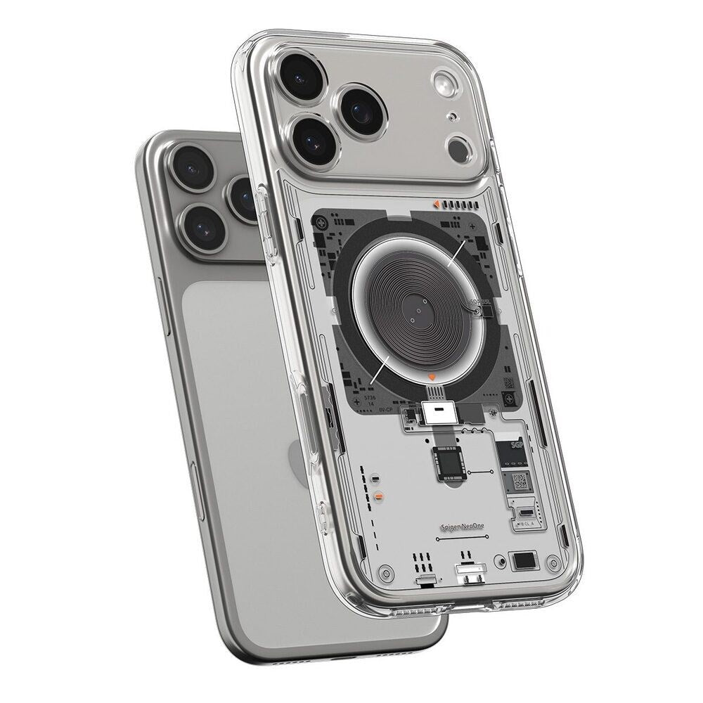 iPhone 18 Pro Max / 17 Pro Max Spigen Ultra Hybrid Case - MagSafe Compatible - Transparent / Black