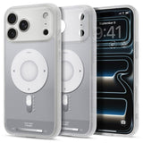 iPhone 18 Pro / 17 Pro Spigen Ultra Hybrid Case - MagSafe Compatible - Silver