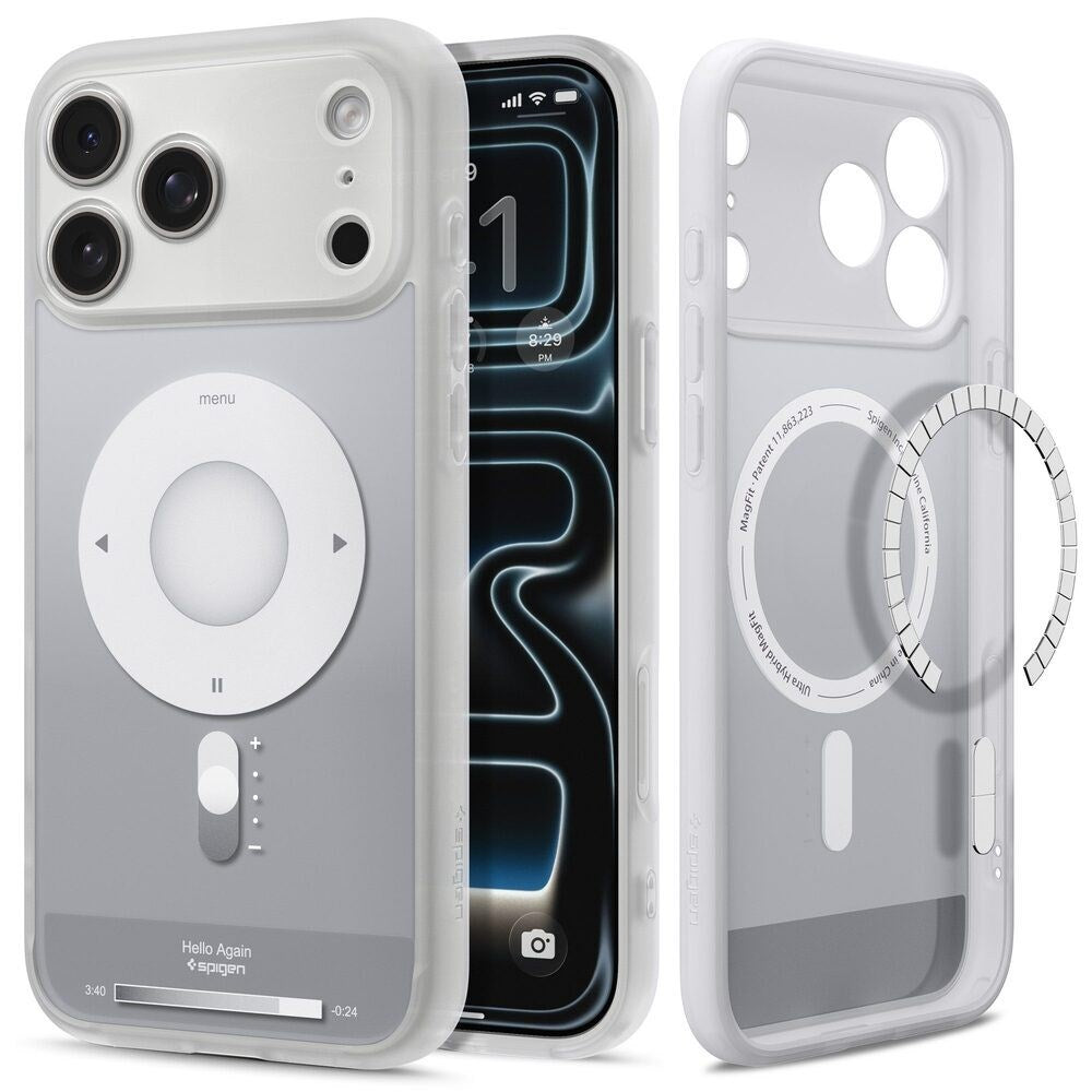 iPhone 18 Pro Max / 17 Pro Max Spigen Ultra Hybrid Case - MagSafe Compatible - Silver