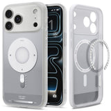 iPhone 18 Pro / 17 Pro Spigen Ultra Hybrid Case - MagSafe Compatible - Silver