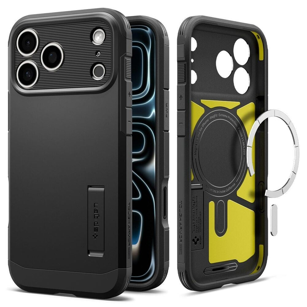 iPhone 18 Pro Max / 17 Pro Max Spigen Tough Armor T Case - MagSafe Compatible - Black