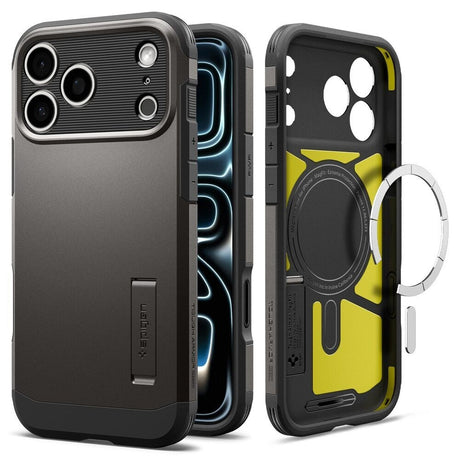 iPhone 18 Pro / 17 Pro Spigen Tough Armor T Case - MagSafe Compatible - Grey
