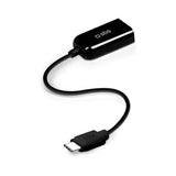 SBS OTG USB-A to USB-C Adapter 15cm - Black