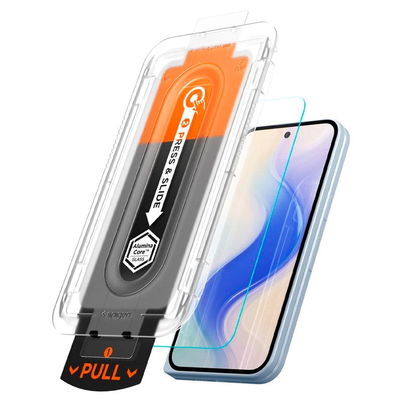 Google Pixel 10 Pro Fold Spigen Glass tR EZ Fit Pro Screen Protection Glass - 2 pcs - Transparent