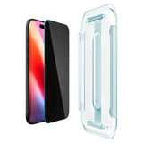 iPhone Air Spigen Glass tR EZ Fit Pro HD Screen Protection Glass - Privacy Function - Transparent