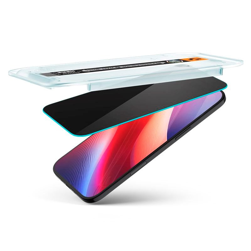 iPhone Air Spigen Glass tR EZ Fit Pro HD Screen Protection Glass - Privacy Function - Transparent