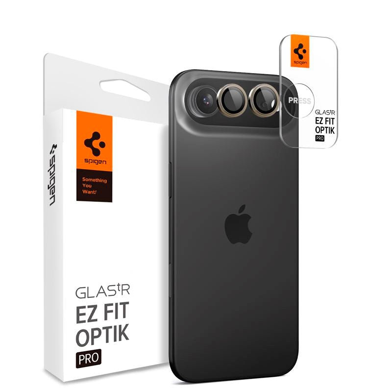 iPhone Air Spigen Glass tR EZ Fit Optik Pro Camera Lens Protector Glass - 2 pcs - Gold