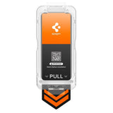 Samsung Galaxy S26+ (Plus) Spigen Glass tR EZ Fit Pro HD Screen Protection Glass - Privacy Function - 2 pcs - Transparent