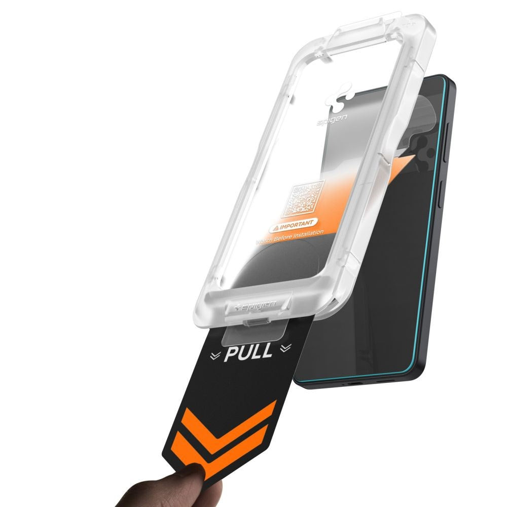 Samsung Galaxy S26 Spigen Glass tR EZ Fit Pro HD Screen Protection Glass - 2 pcs - Transparent