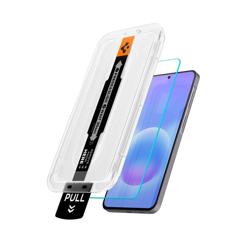 Samsung Galaxy A57 Spigen EZ Fit Glass tR Screen Protection - 2 pcs - Case Friendly - Transparent