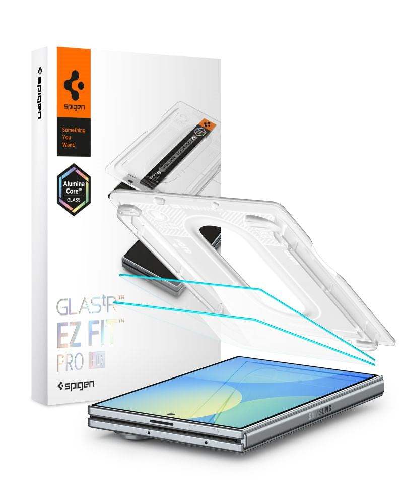Samsung Galaxy Z Fold8 Spigen Glass tR EZ Fit Pro HD Screen Protection Glass - 2 pcs - Transparent