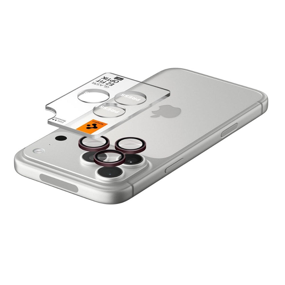 iPhone 18 Pro / 18 Pro Max Spigen Glass tR EZ Fit Optik Pro Camera Lens Protector - 2 pcs - Purple