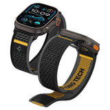 Apple Watch (44/SE/45/46/49mm) Spigen Athlex Air Active Nylon Strap – Black