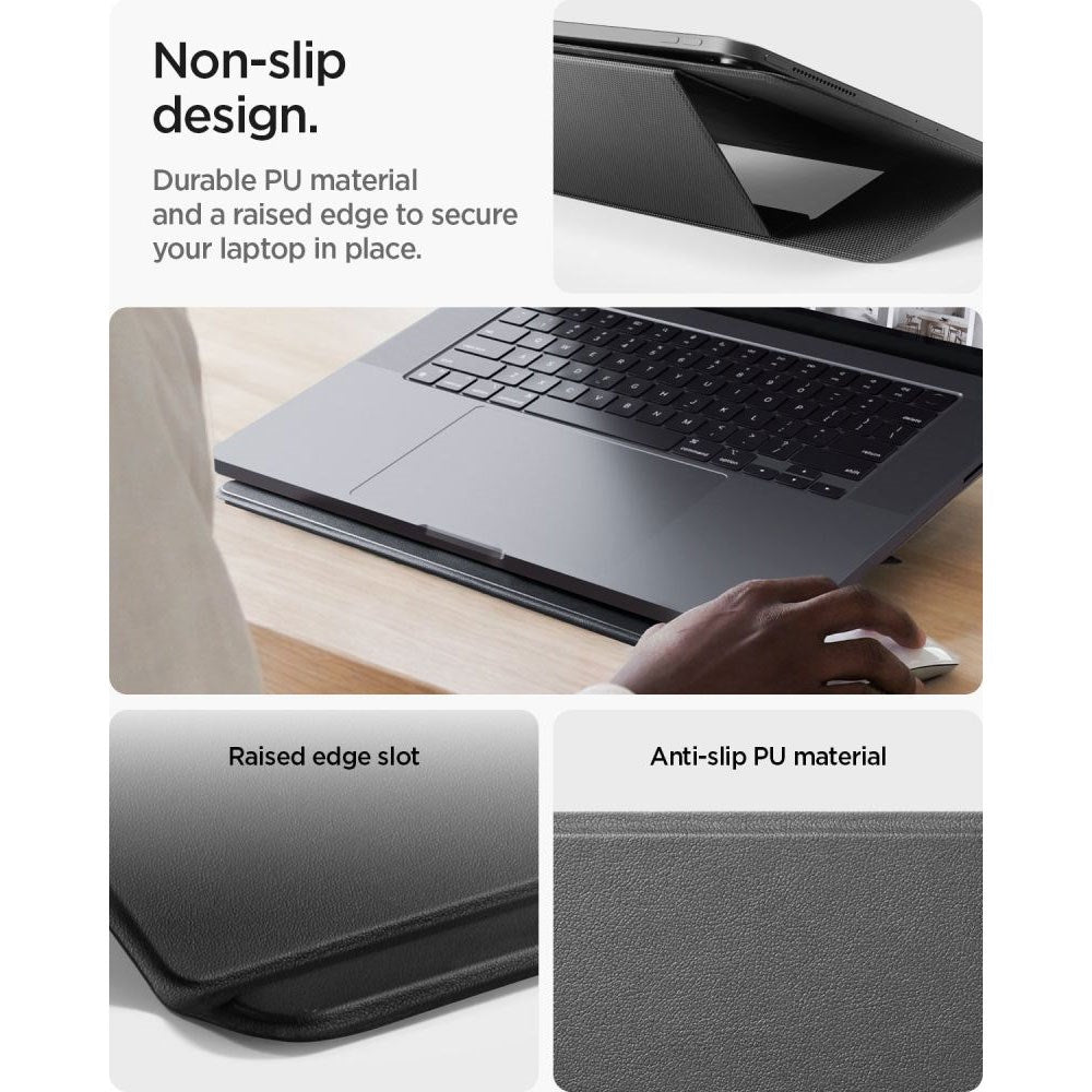 Spigen Slim Fold Laptop Stand - Black
