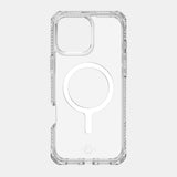 iPhone 16 Pro ITSKINS Hybrid MagClear Case - MagSafe Compatible - Transparent