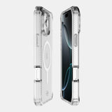 iPhone 16 Pro ITSKINS Hybrid MagClear Case - MagSafe Compatible - Transparent