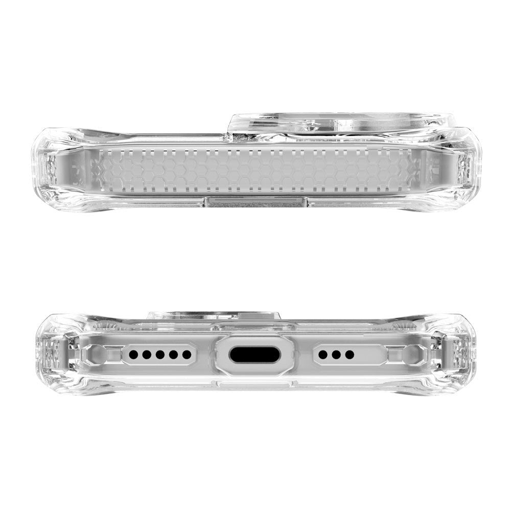 iPhone 17 ITSKINS Hybrid MagClear Case - MagSafe Compatible - Transparent