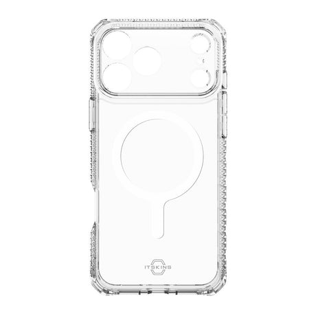 iPhone 17 Pro Max ITSKINS Hybrid MagClear Case - MagSafe Compatible - Transparent