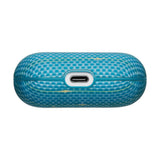Apple AirPods Pro (3. gen.) PITAKA Aramid Fiber Case - Lucid Blue
