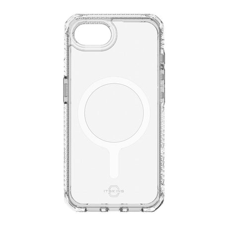 iPhone 16e ITSKINS Hybrid MagClear Case - MagSafe Compatible - Transparent