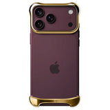 iPhone 18 Pro Max Arc Pulse Aluminum Bumper Case - Gold