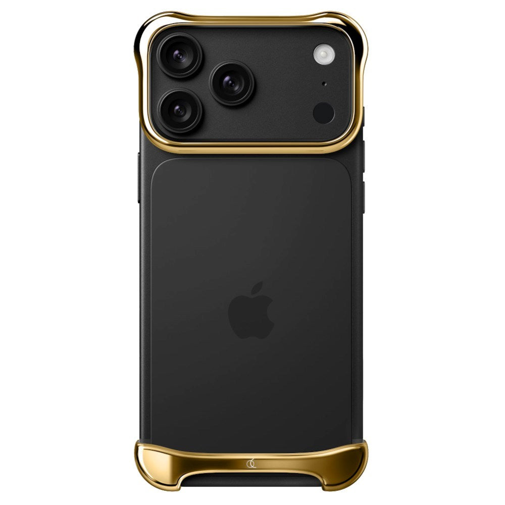iPhone 18 Pro Max Arc Pulse Aluminum Bumper Case - Gold