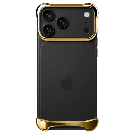 iPhone 18 Pro Arc Pulse Aluminum Bumper Case - Gold