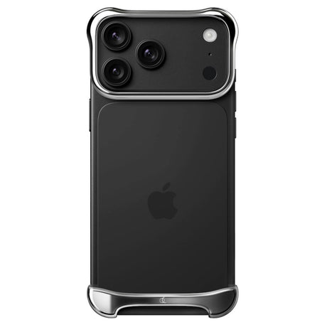 iPhone 18 Pro Max Arc Pulse Aluminum Bumper Case - Silver