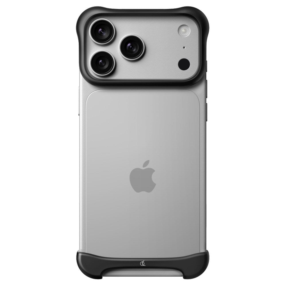 iPhone 18 Pro Max Arc Pulse Aluminum Bumper Case - Matte Black