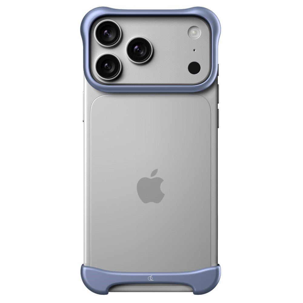 iPhone 18 Pro Max Arc Pulse Aluminum Bumper Case - Matte Light Blue