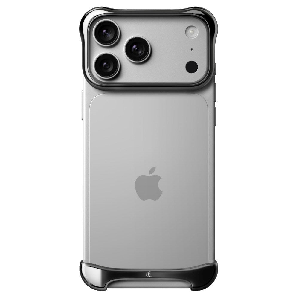 iPhone 18 Pro Max Arc Pulse Aluminum Bumper Case - Graphite
