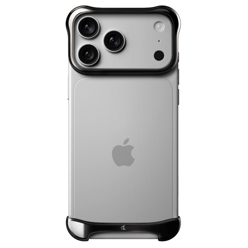 iPhone 18 Pro Arc Pulse Titanium Bumper Case - Onyx Black