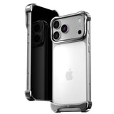 iPhone 18 Pro Max Arc Pulse Aluminum Bumper Case - Silver