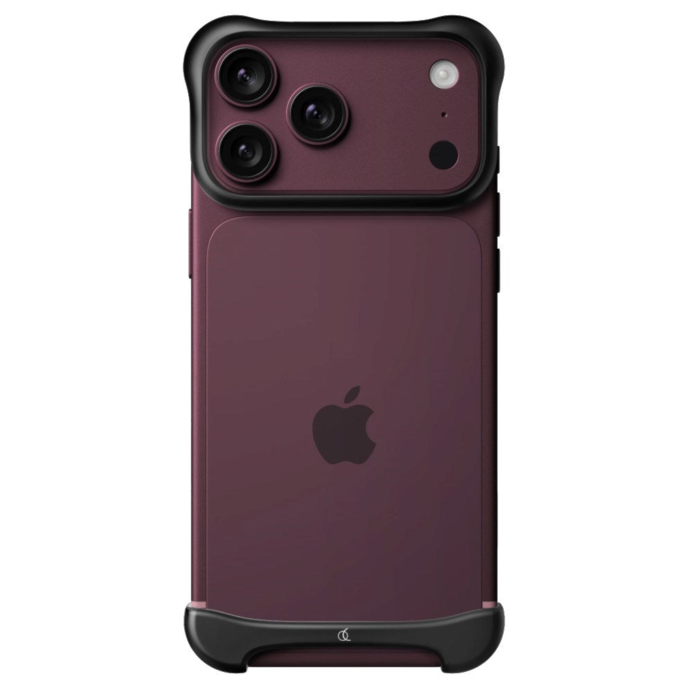iPhone 18 Pro Max Arc Pulse Aluminum Bumper Case - Matte Black