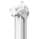 DELTACO Office Tablet Floor Stand w. Shelf - White