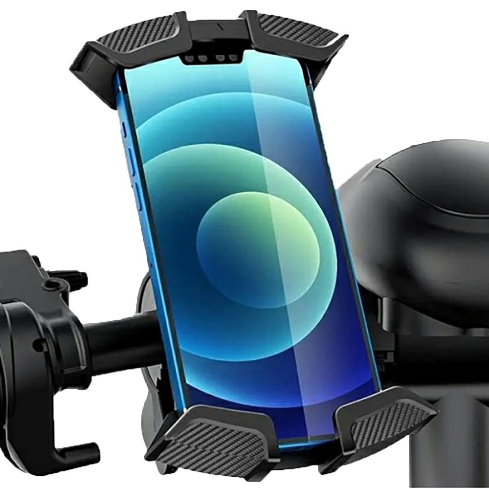 Awei X47 Universal Bike Phone Holder - Max Size Mobile: 120-170mm - Black