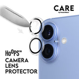 CARE By PanzerGlass iPhone 16 Plus 3-i-1 FLAGSHIP Bundle - Screen Protector (UWF) / Case / Camera Protection - Transparent