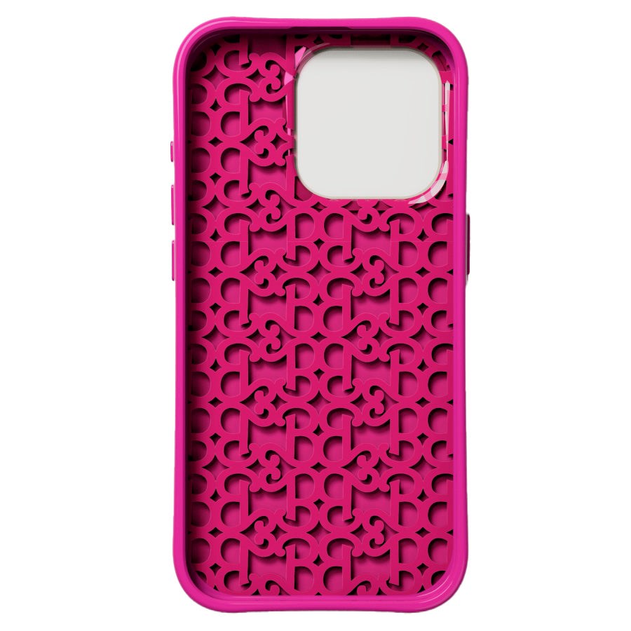 Nudient Form Case iPhone 15 Pro Case - Barbie Monogram