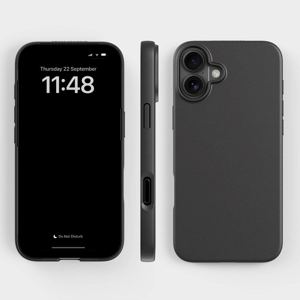 agood company iPhone 16 Plus PLNTPRTCT Case - Obsidian Black