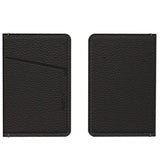 Nudient Magnet Card Holder Leather - Ink Black